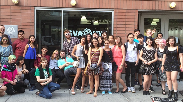 Pre-College program, group of students