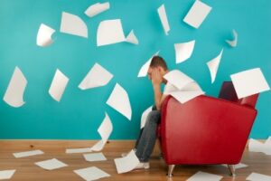 student struggle with essays