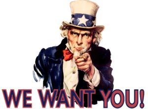 we want you