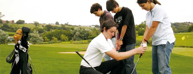 Golf course for Student