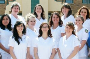 Group of nursing students, all ages