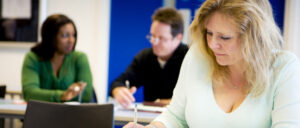 mature students in class